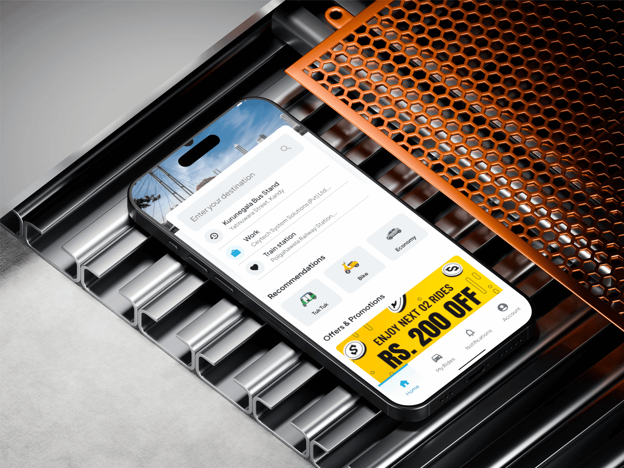 CanGo platform screens